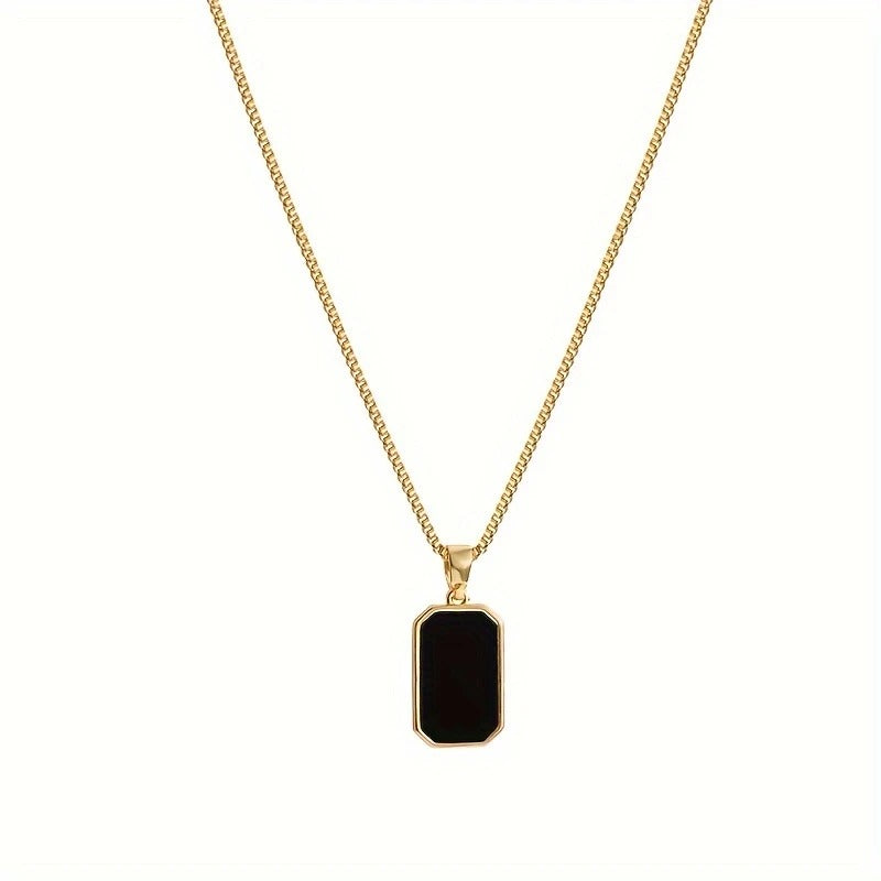 Square Pendant Necklace