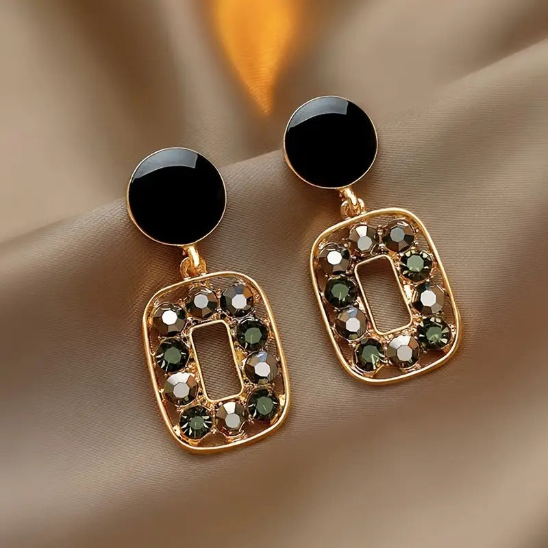 Square Hollow Dangle Earrings