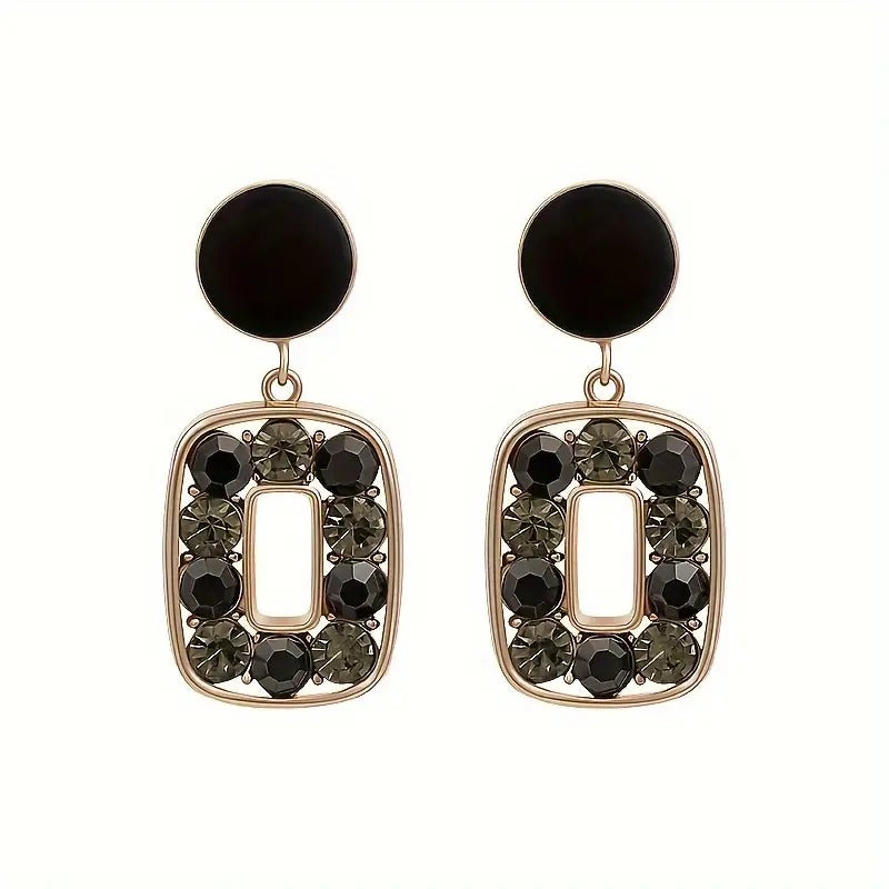 Square Hollow Dangle Earrings