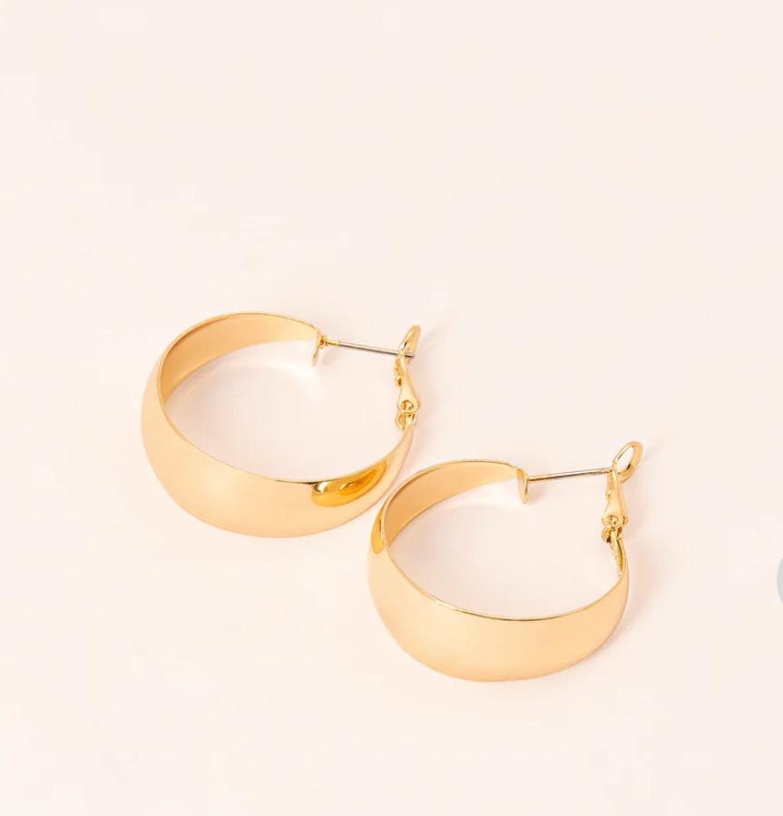 Classic Golden Hoop